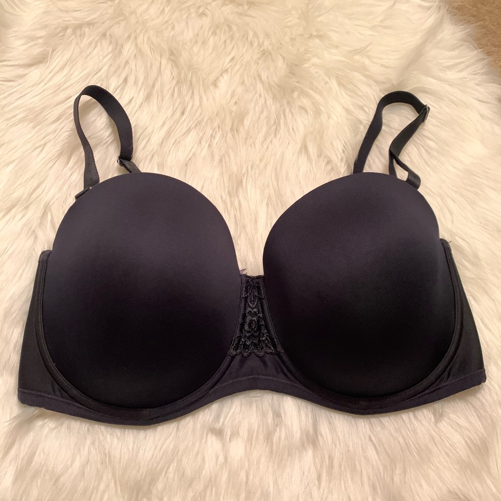 Vanity Fair strapless full figure bra with straps